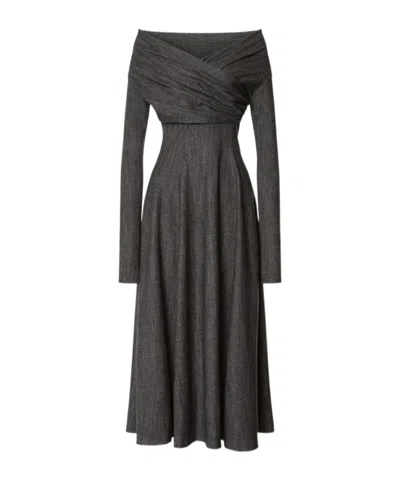 ALBERTA FERRETTI OFF SHOULDER DRESS