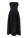 Alberta Ferretti Alberta Ferreti Wool Silk Dress In Black