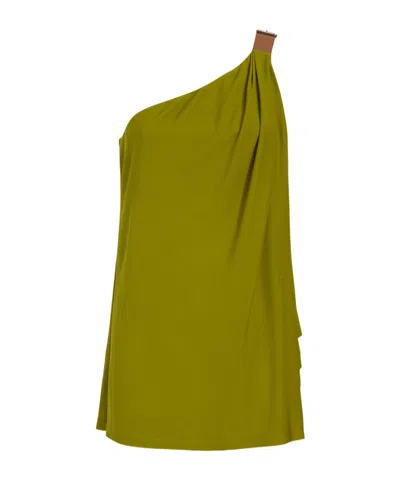 ALBERTA FERRETTI ALBERTA FERRETTI BUCKLED ONE-SHOULDER TOP