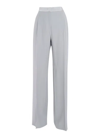 Alberta Ferretti Pantalone In Gray