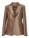 Alberta Ferretti Jacket In Brown