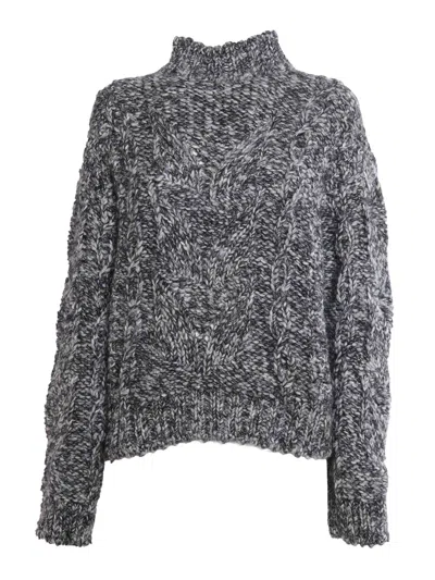 Alberta Ferretti Maglia In Gray