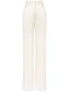 Alberta Ferretti Trousers In White