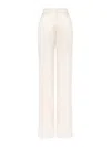 Alberta Ferretti Trousers In Crema
