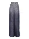Alberta Ferretti Pantalone In Seta In Multi