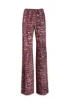 Alberta Ferretti Graphic Printed Wide-leg Trousers