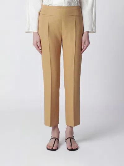 Alberta Ferretti Pants Woman  In Brown