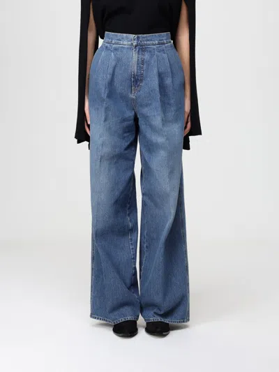 Alberta Ferretti Jeans  Woman Color Blue