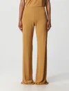 Alberta Ferretti Pants  Woman Color Camel In Camel