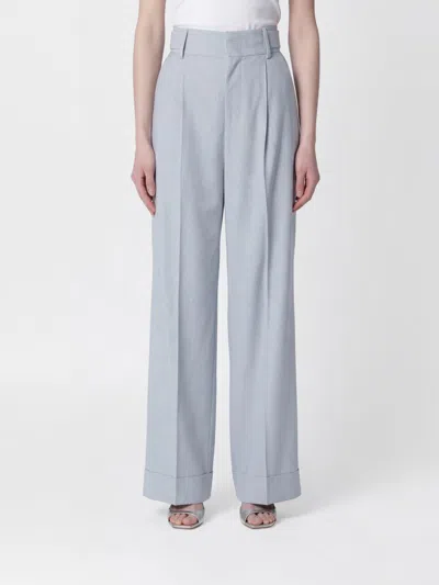 Alberta Ferretti Pants Woman  In Gray