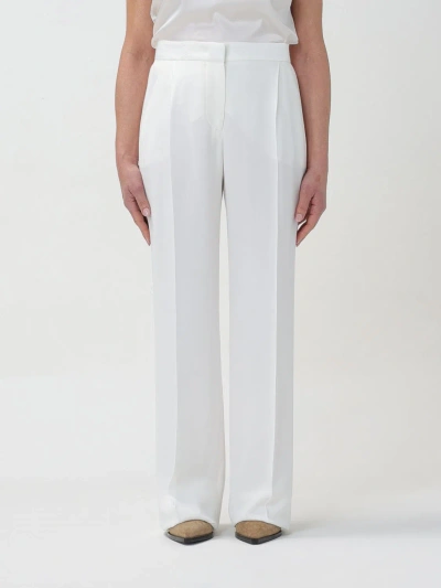 Alberta Ferretti Trousers  Woman Colour White