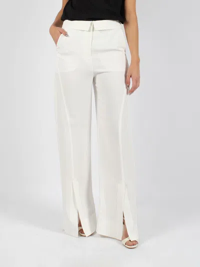 Alberta Ferretti Pants  Woman Color White In White