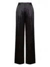 Alberta Ferretti Wide-leg Pants With High Waistpleats In Black