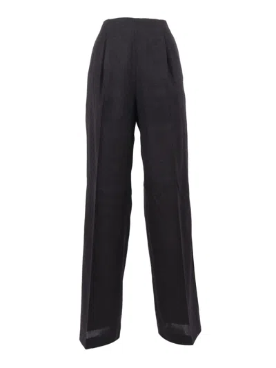 Alberta Ferretti Pants In Black