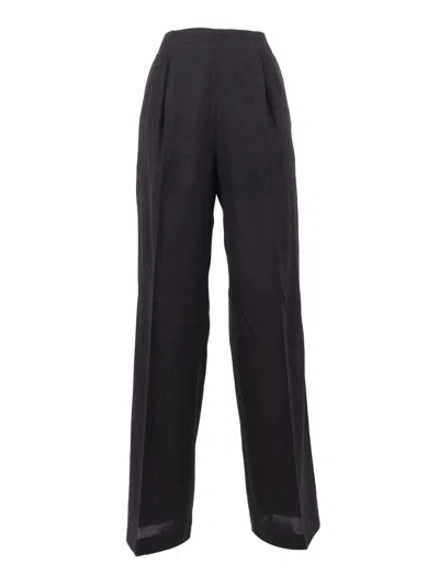 Alberta Ferretti Pants In Black