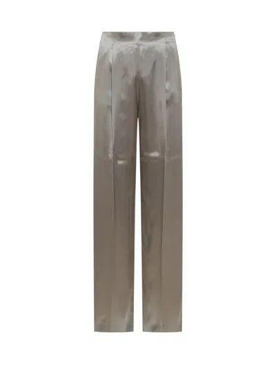 Alberta Ferretti Pants In Gray