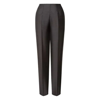 Alberta Ferretti Pants In Gray