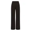 Alberta Ferretti Trousers In Black