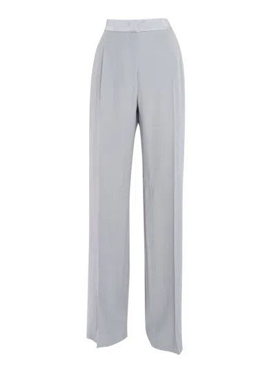 Alberta Ferretti Pants In Gray