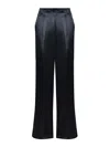 Alberta Ferretti Pants Made Of Satin In Black