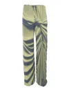 Alberta Ferretti Pants In Multicolor