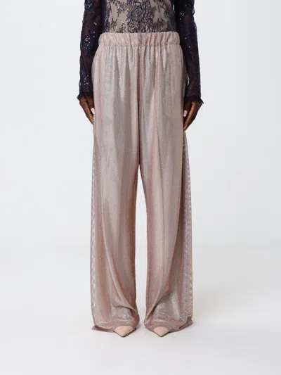 Alberta Ferretti パンツ  レディース カラー ブラッシュピンク In Brown