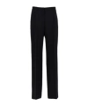 Alberta Ferretti Pleat Tailored Trousers In Black