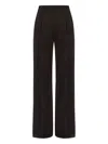 Alberta Ferretti Trousers In Black