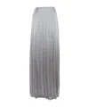 Alberta Ferretti Skirt In Gray