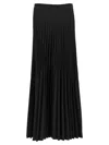 Alberta Ferretti Pleated Maxi Skirt