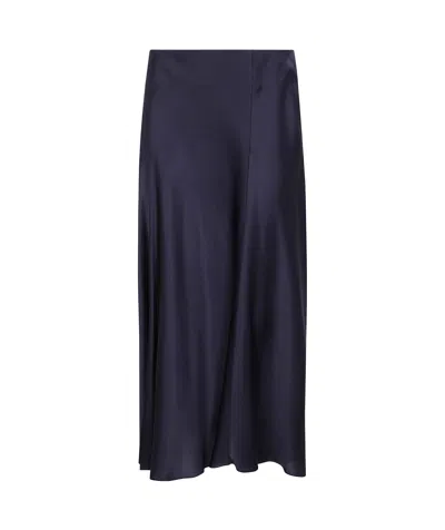 Alberta Ferretti Pleated Skirts In Black