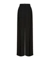 Alberta Ferretti Alberta Ferreti Cady Stretch Wide Leg Trousers In Black