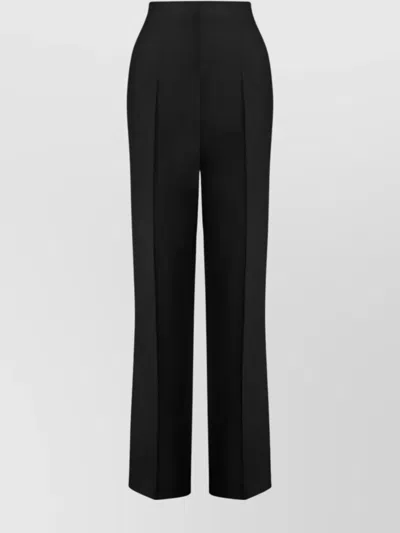 ALBERTA FERRETTI PLEATED TROUSERS WITH SIDE AND BACK POCKETS