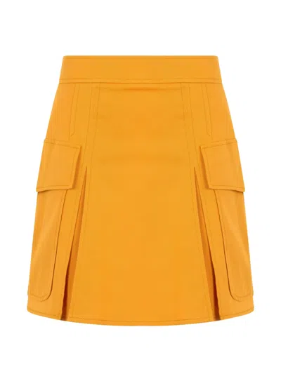 Alberta Ferretti Pocket-detail Mini Skirt In Pattern