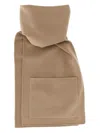 Alberta Ferretti Double Cloth Scarf Scarves And Foulards Beige In Brown