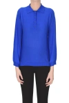 ALBERTA FERRETTI POLO STYLE PULLOVER