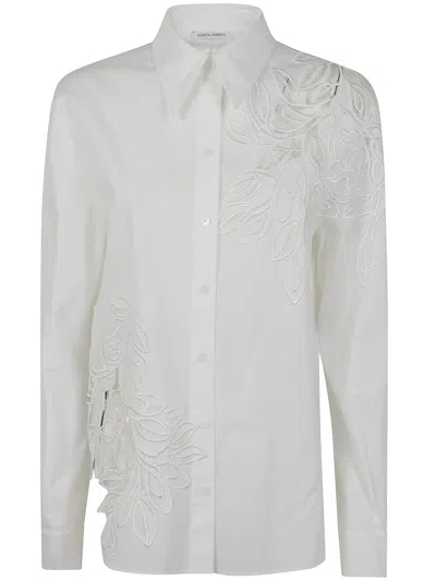 Alberta Ferretti Popeline Stretch Shirt By