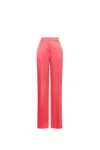 Alberta Ferretti Pressed-crease Tailored Trousers In Purple