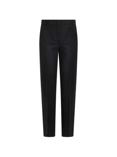 Alberta Ferretti Pressed-crease Tailoredtrousers In Black