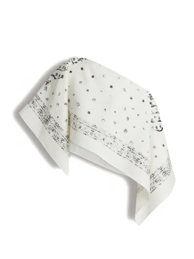 Alberta Ferretti Printed Top In White