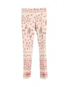Alberta Ferretti Printed Trousers In Beige Cotton In Beige