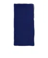 Alberta Ferretti Rectangular Design Scarf In Blue