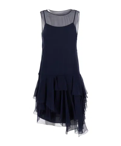 ALBERTA FERRETTI ALBERTA FERRETTI RUFFLED LAYERED DRESS