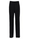 Alberta Ferretti Tailored-cut Wide-leg Trousers In Black
