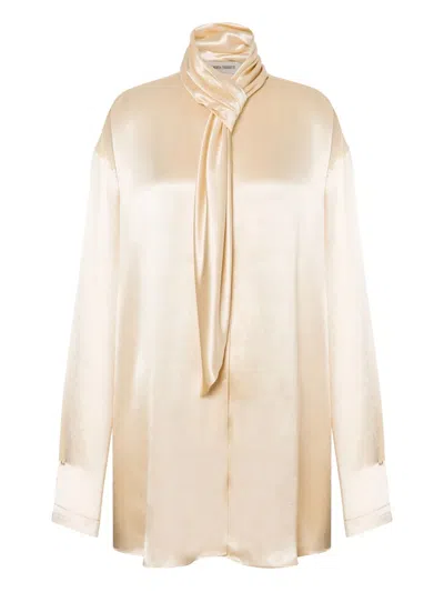 Alberta Ferretti Satin Blouse