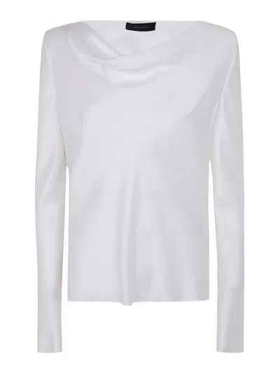 ALBERTA FERRETTI SATIN BLOUSE