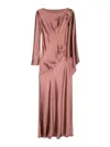 Alberta Ferretti Dress  Woman Color Pink In Púrpura