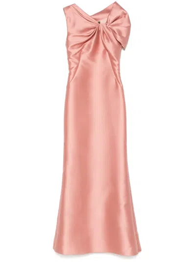 ALBERTA FERRETTI SATIN GOWN