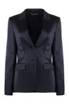 Alberta Ferretti Jacket In Black