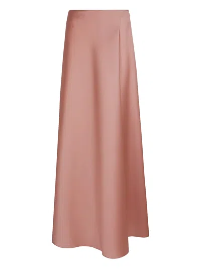 ALBERTA FERRETTI SATIN MAXI SKIRT